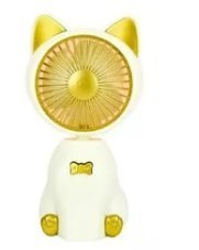 Ventilador Mini Fan Gatinho Branco