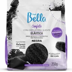 Cera depilbella Confete Negra 250g