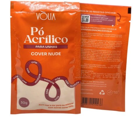 Pó Acrílico Volia Cover Nude
