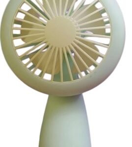 Ventilador Mini Fan C/Led amarelo