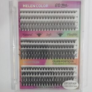 Tufo Helen Color caixa grande 20P + 30P + 40P TAM (08/10/12/14)