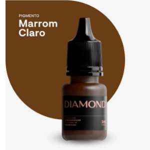 Pigmento Diamond 5 mls Marrom Claro