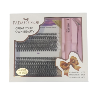Kit Tufo Fada Color (cola e pinça) mix 9 ao 14 (40+50P)