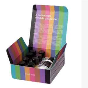 Kit Glance 8 cores de henna + fixador