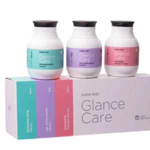 Kit Glance Care (Demaquilante 60mls/Esfoliante 60g /Sabonete 60mls)
