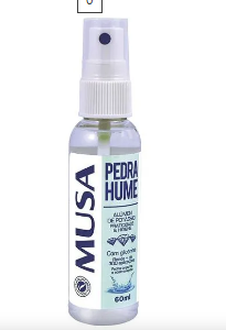 Pedra Hume spray musa 60ml