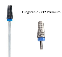 Broca Fresa de tungstenio conica 717 (premium) Brilho